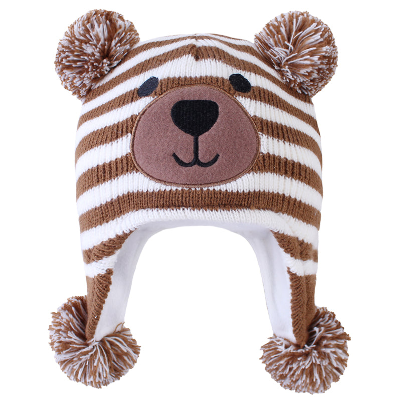 Baby Bear Knitted Hat