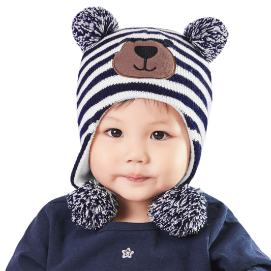Baby Bear Knitted Hat