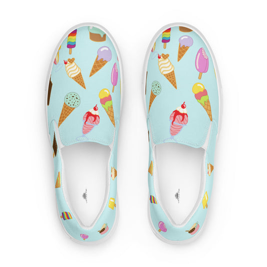 Women’s Ice Cream Dream slip-on canvas shoes